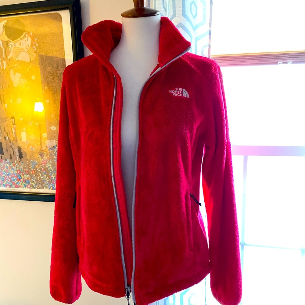 The North Face hot pink super soft fleece - lightweight